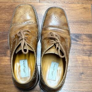 Mezlan Tan Leather Men's Oxfords